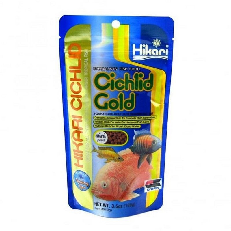 Hikari Cichlid Gold Sinking Mini Pellets 100g